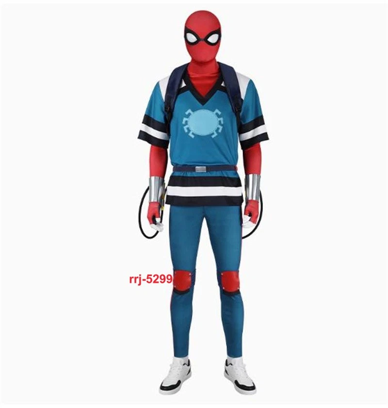 Your Friendly Neighborhood Spider-Man Cosplay Costume Outfit Full Set Halloween - Image 4 of 4