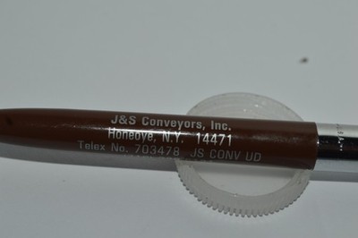 GARLAND Mechanical Pencil 0.9mm J&S Conveyors Inc Promo Made In USA Circa 1980s