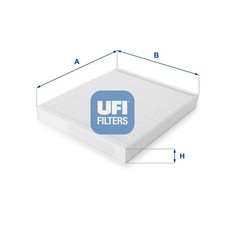 UFI Innenraumfilter 53.030.00 Partikelfilter für OPEL CHEVROLET CC ASTRA ZAFIRA
