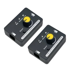 2Pack RC Servo Tester Centering Tool ESC Motor Checker Built in BEC 3CH High