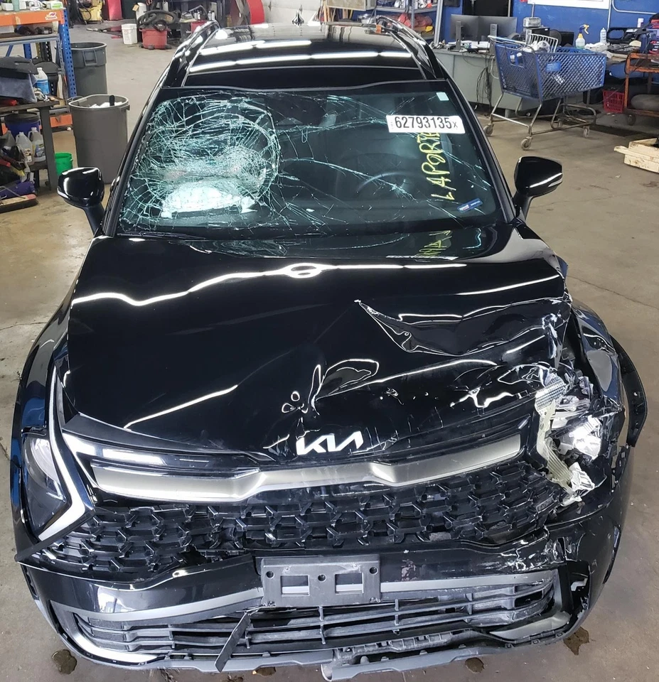 23 24 25 SPORTAGE portaequipajes derecho riel de techo solamente; negro, construido en EE. UU. Foto 3 de 4