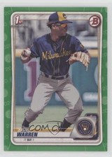2020 Bowman Draft Green Border 38/99 Zavier Warren #BD-97 0m8