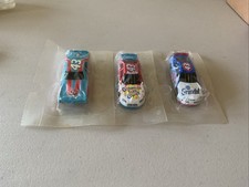 Vintage Cereal Premiums NASCAR #43 STP, Cinnamon Toast Crunch, Grands Biscuits