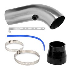 3 Inch Cold Air Intake Filter Pipe Curve Pipe Aluminum Air Intake Elbow For Car