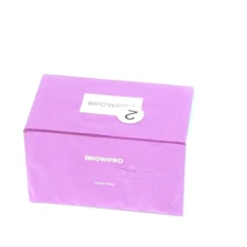 Browpro #2 Eyebrow Simone Stamp Unibrow Light Brown Color Exp 2027 Sealed
