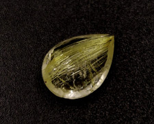 2.2 CT Golden Rutilated Quartz Pear Shape 11X7.80mm Faceted Cut Gemstone W100
