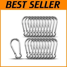 Secure Spring Snap Hooks for Keys, Chains