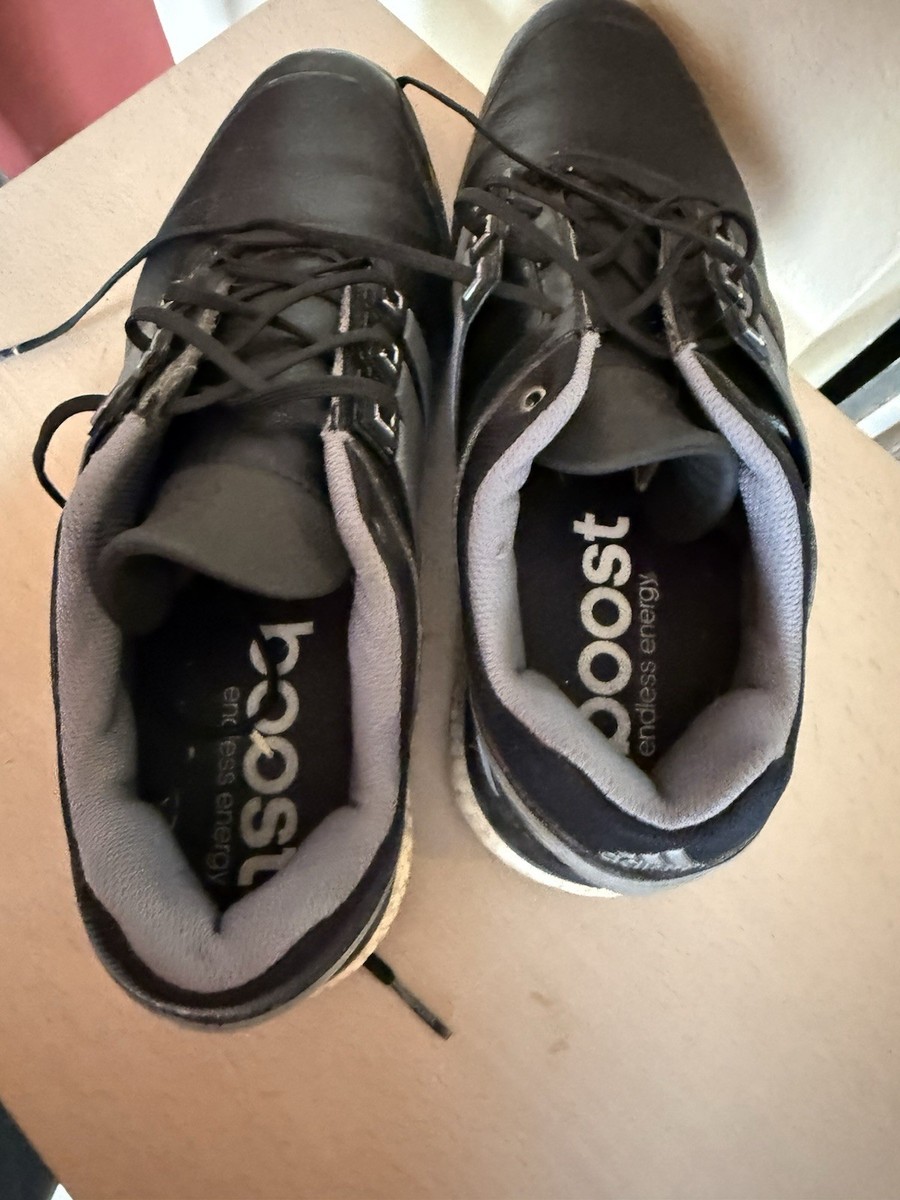 Adidas Adipower Boost Core Golf Shoes Q46753 Men\'s Size 9.5 US‎ Black Gray N3 Adidas Adipower Boost Core Golf Shoes Q46753 | Mercari main image 3
