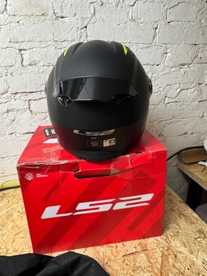 LS2 Integralhelm Solid S Motorradhelm matt schwarz sicher stylisch Biker Helm