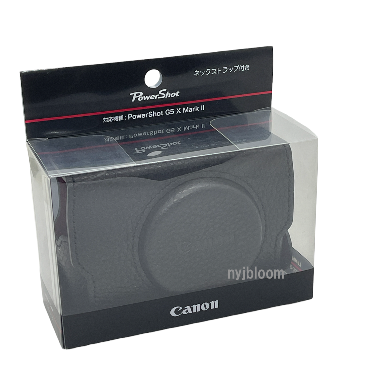 New CANON CSC-G11BK Soft Leather Case for PowerShot G5X Mark II