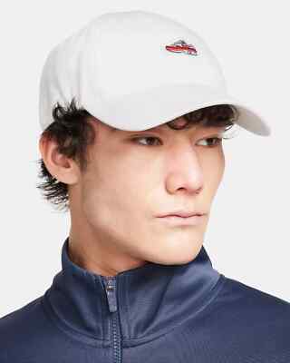 Nike Dri FIT Club Unstructured Air Max 1 Cap Hat Adult M/L White