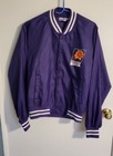 Vintage 90s Phoenix Suns Chalk Line Mens Purple Button Jacket 