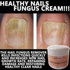 NAIL BRIGHT Cream 30ml CLEARS INFECTIONS SHINY YOUTHFUL LONG NAILS