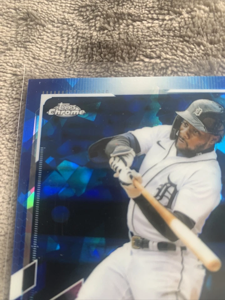 2021 Topps Chrome Update Sapphire Akil Baddoo RC Detroit Tigers #US196 - Image 4 of 4