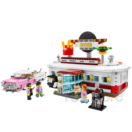 LEGO 910011 Bricklink Designer Program 1950s Diner New Sealed
