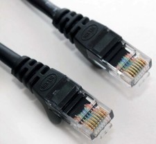 Belkin Cat5e UTP Patch Cable, Black, 7ft