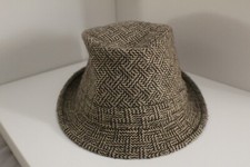 Vintage Twill Fedora Size 59 cm