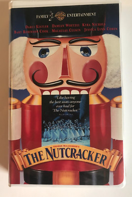 GEORGE BLANCHINE'S ''THE NUTCRACKER'' ~ VHS, 1993 ~ WB FAMILY ENTERTAINMENT