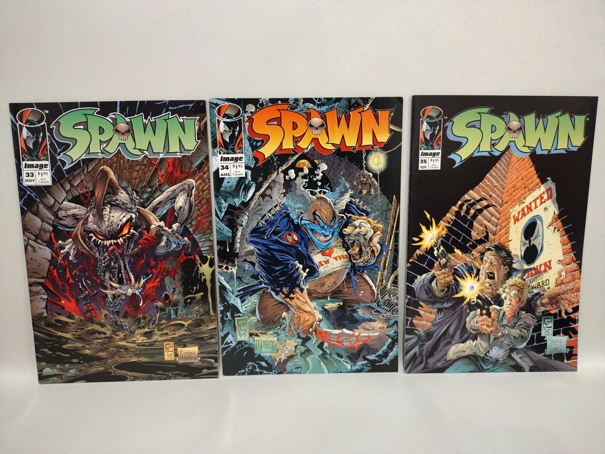 洋書 ホーソン全集 全23巻揃　Hawthorne Spawn (1995) Image Comic Lot Set #33 34 35 Clown Violator Covers
