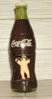 VINTAGE ~ COCA COLA BURGER KING SOUVENIR WIND UP BOTTLE W/ SPINNING POLAR BEAR