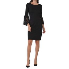 New! Nanette Lepore Women's Lace Bell Sleeve Cocktail Mini Dress Size: 8, 10