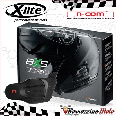INTERFONO INTEGRATO X-LITE N-COM BX5 SINGOLO CASCO X-661/ET X-603 X-602 X-551GT  | eBay
