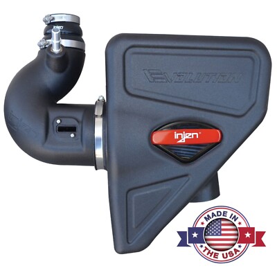 InJen Evolution EVO7300 Cold Air Intake Dry F for 16-23 Chevy Camaro 2.0L Turbo