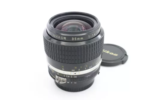 Nikon NIKKOR Ai-S  35mm F/1.4 Wide Angle MF Lens from Japan (f01794)
