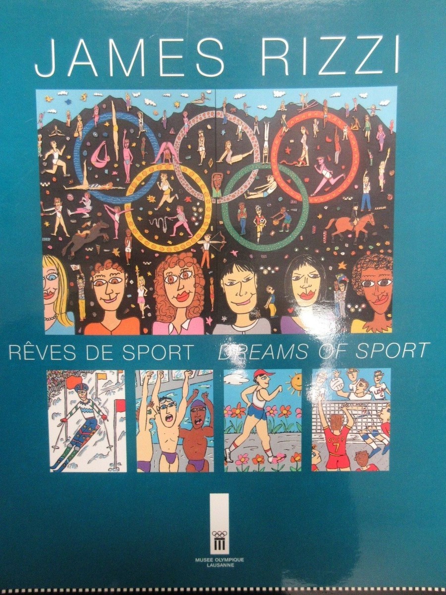 James Rizzi : The New York Paintings by James Rizzi (1996