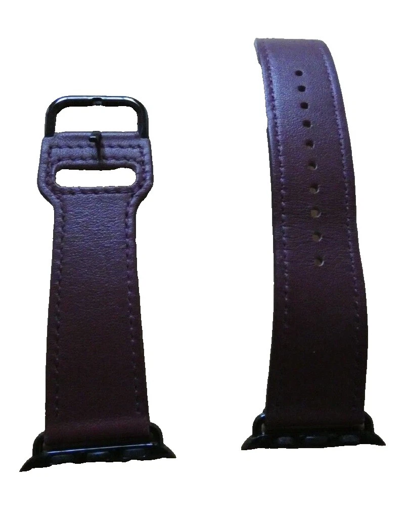 Apple Brown Leather Wristwatch Bands