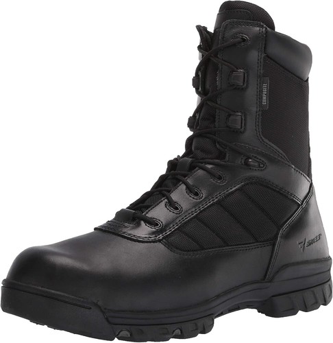 Bates Mens Boots Sz 12 M Black Leather Tactical Military Style