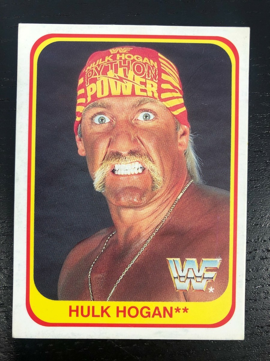 1991 MERLIN #129 HULK HOGAN WWF WWE Wrestling Trading Cards Karten RARE RARITÄT EUR 9,99