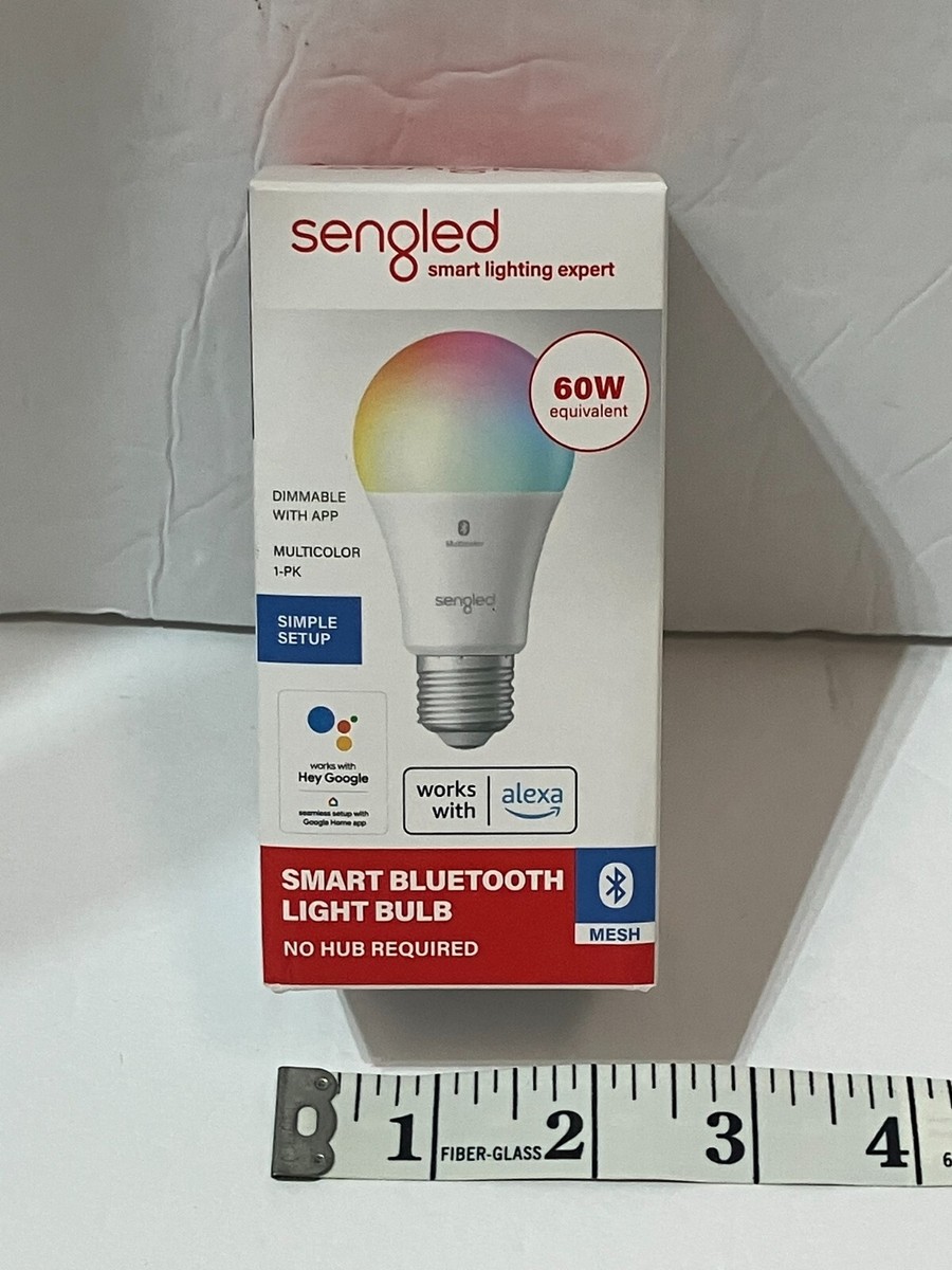 Sengled Smart Color LED Bulbs 4-Pack – Multicolor, Dimmable, A19, 9W, Works With Alexa/Google 8 thumbnail image