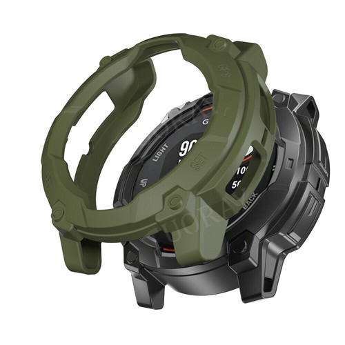 Für Garmin Instinct 3 Solar 45mm/50mm Armband Silikon Uhrenarmband Schutzhülle - Zdjęcie 4 z 41