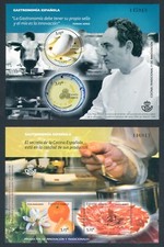 ESPAÑA 2014 - 2 HOJAS BLOQUE GASTRONOMÍA ESPAÑOLA - EDIFIL 4885/6**- MNH