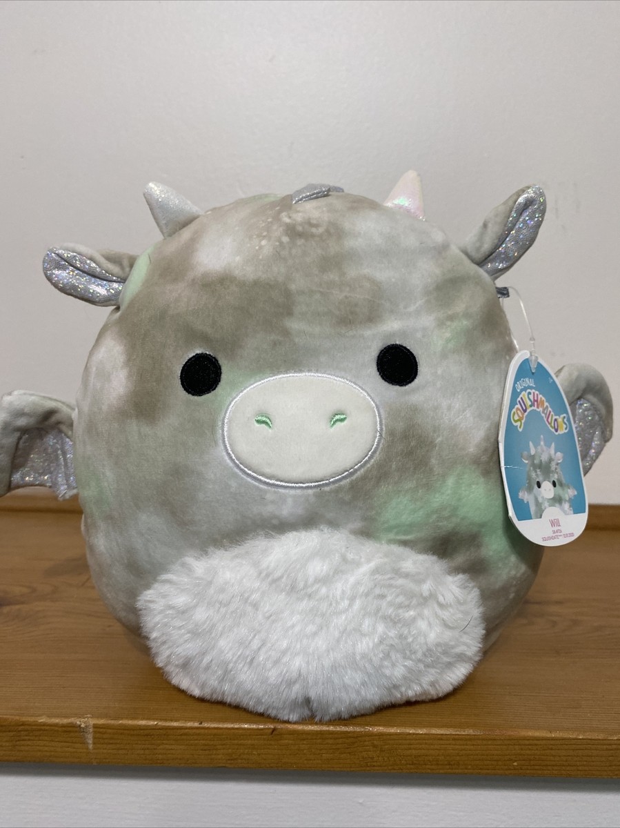 Squishmallows Will Fuzzy Belly Dragon Squad 8