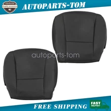 Driver & Passenger Replacement Bottom Seat Cover For 2007-12 Lexus LS460 LS600h