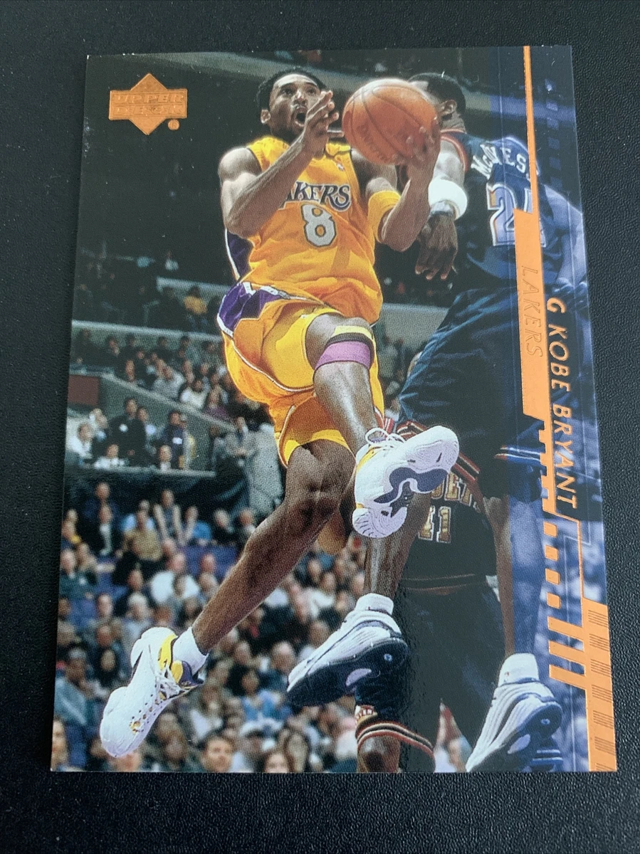 2000-01 UPPER DECK KOBE BRYANT #80 LOS ANGELES LAKERS HOF NBA CARD