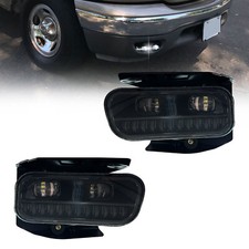 Pair For 1999-2004 Ford F-150 F150 1999-2002 Expedition Led Fog Lights Lamps