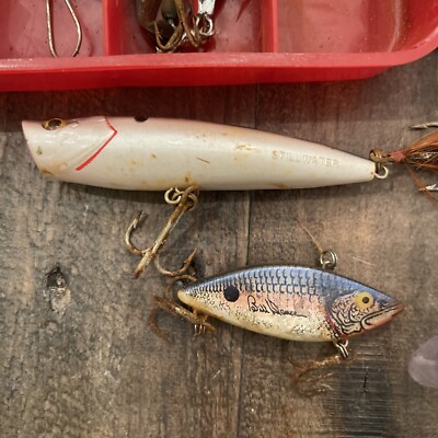 do people buy old fishing lures etc & Tackle: Identification & Value Guide: Luckey, Carl F., Watts, Tim: 9780896892521 Books Creek Chub and Shakespeare Over $4,000 for a fishing