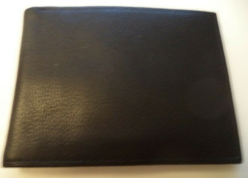 Marathon  Leather Billfold Wallet, Black - Imagen 1 de 4