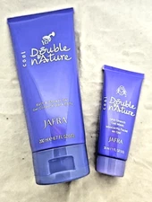 Jafra Double Nature COOL Bath & Shower Gel and Skin Drench Gel Mask Duo