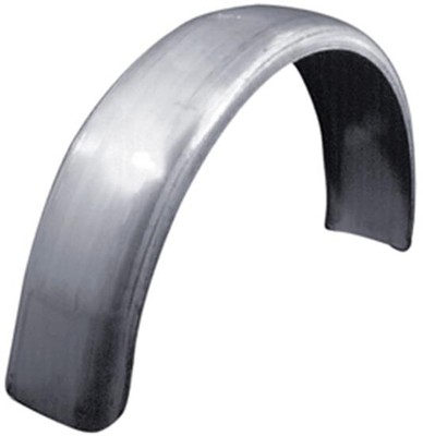 Raw Steel 6'' Rear Flat Fender Harley Big Twin & Sportster Rigid Frames (22013)