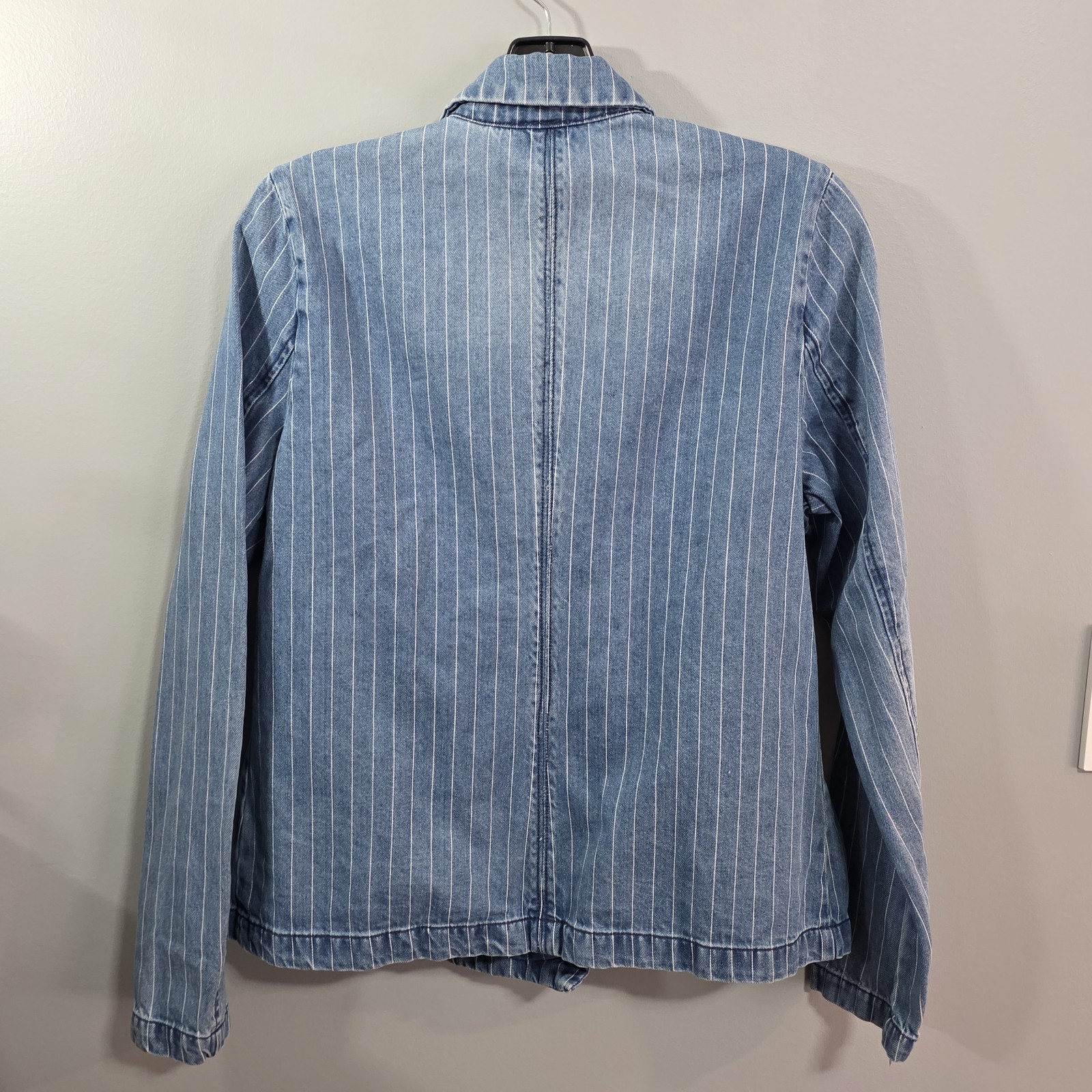 Universal Thread Blue Striped Blazer Jacket, Wome… - image 5