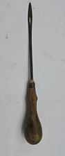Leather Sail Saddle Awl Nautical Needle Sewing Tool 9-1/2". Large Vintage  bsk.