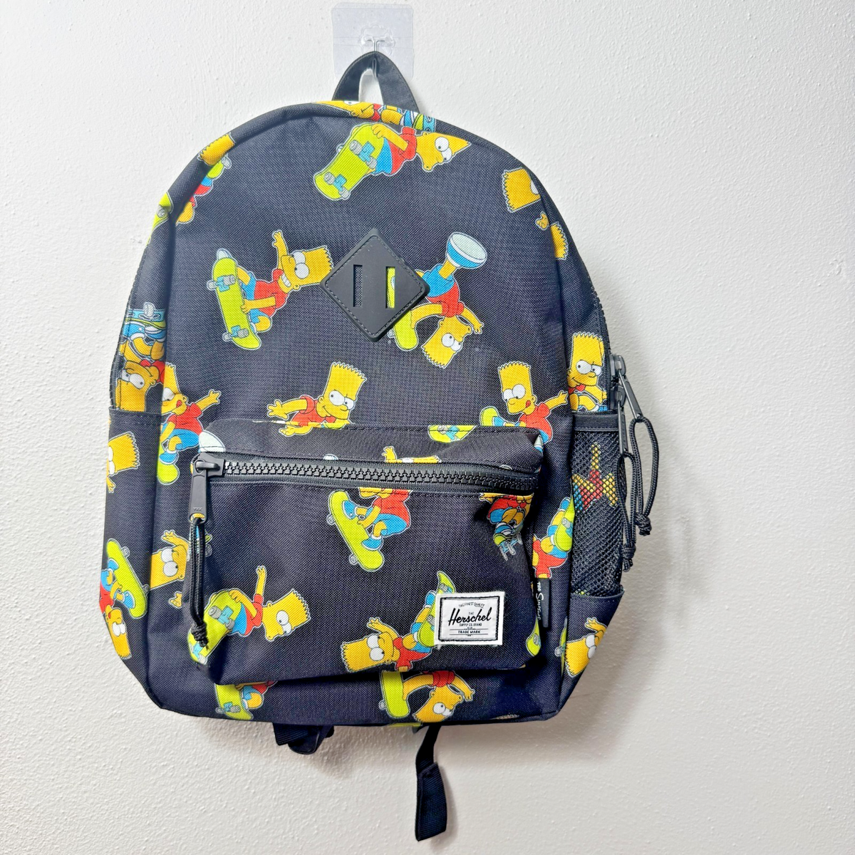 SIMPSONS X HERSCHEL Classic XL Bart Simpson BACKPACK Knapsack Bag | eBay