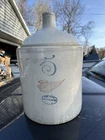 Antique Red Wing 5 Gallon Jug Minnesota Stoneware Crock