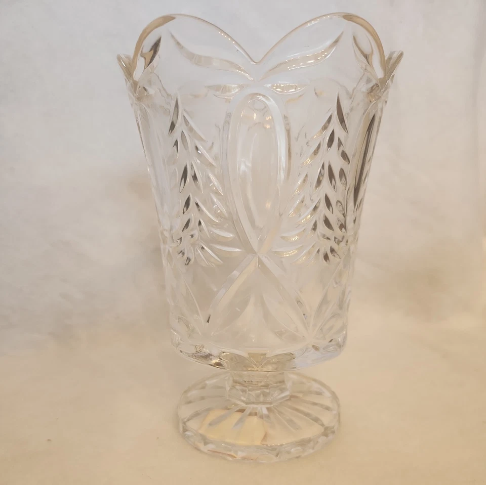 7.5" Crystal Candle Holder, Fifth Avenue LTD, Hurricane, Votive - NEW - Image 2 of 4