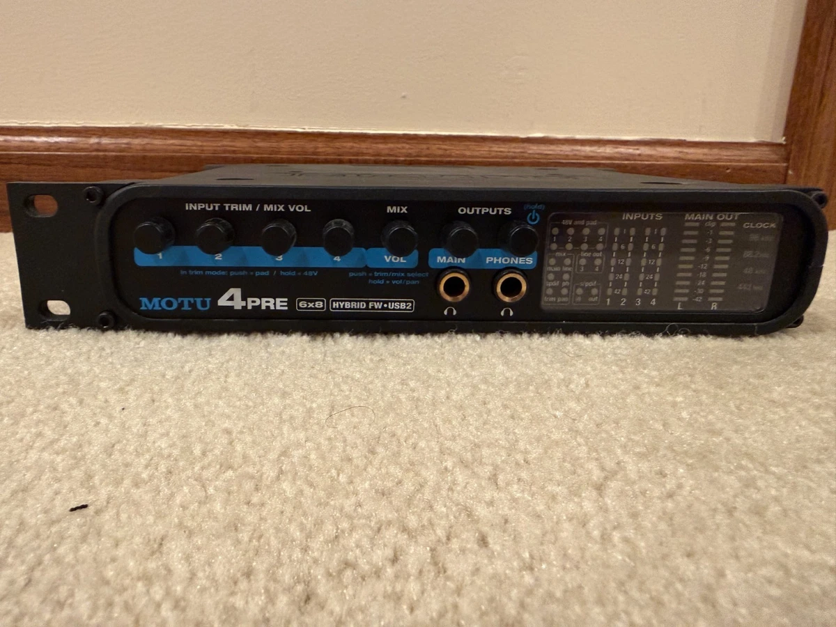MOTU 8PRE FireWireオーディオインターフェイス ジャンク扱い Motu 8pre for sale | eBay