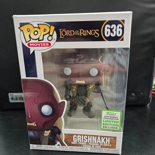 funko pop grishnakh lord of the rings 2019 spring convention exclusive 636